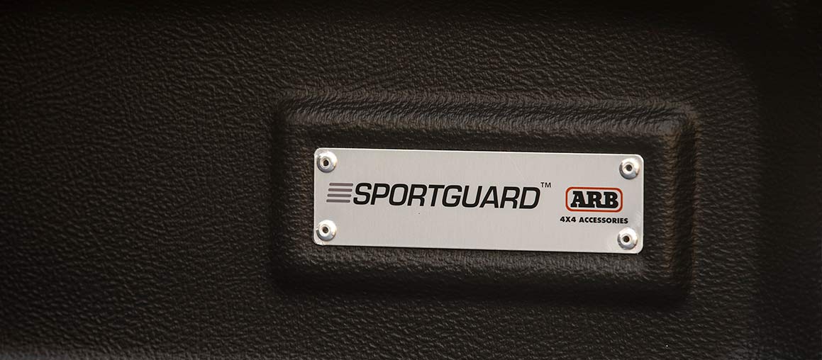 ARBベッドライナー SPORTGUARD（スポーツガード） ロゴ