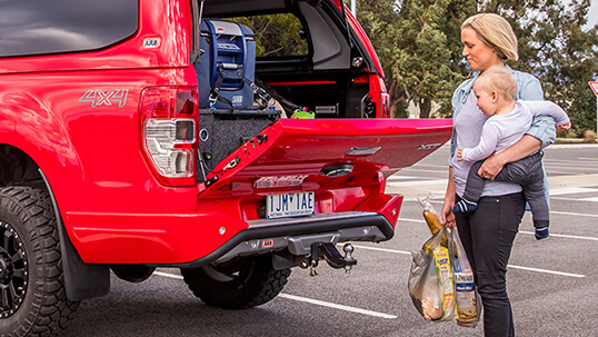 ARBテールゲートアシスト 仕様イメージ フォード レンジャー (Ford Ranger) その1