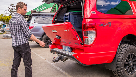 ARBテールゲートアシスト 仕様イメージ フォード レンジャー (Ford Ranger) その2